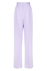 Shona Joy 1233108 Irena High Waisted Tailored Pant Lavender