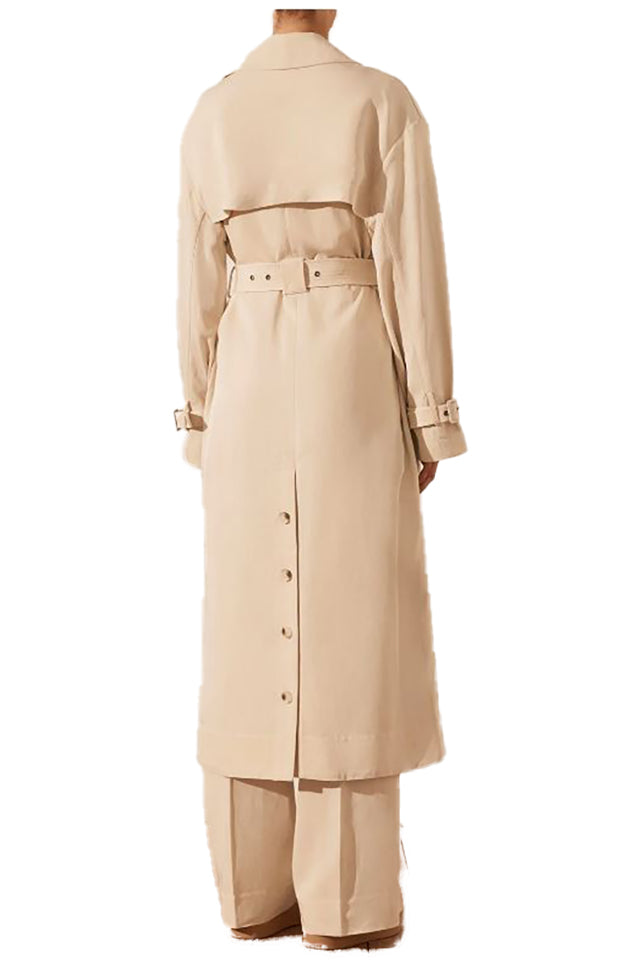 Shona Joy 1233410 Matilda Trench Coat Bone
