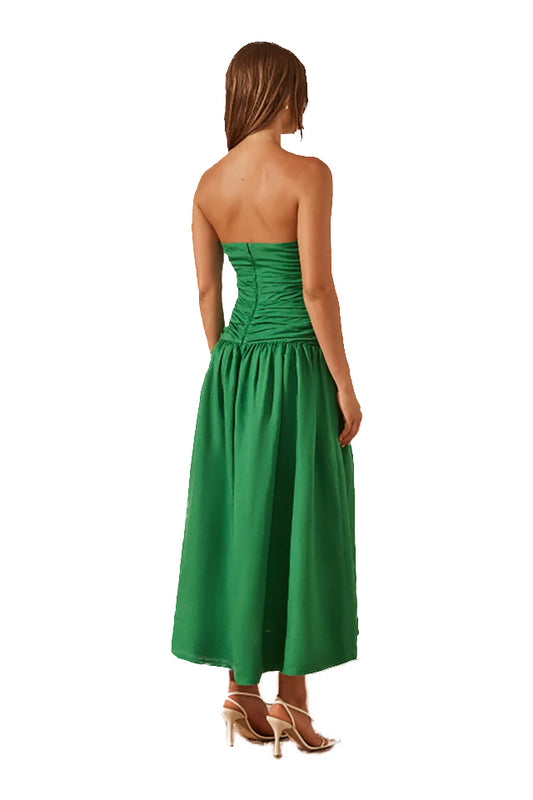 Shona Joy Mare Drop Waist Tree Green 