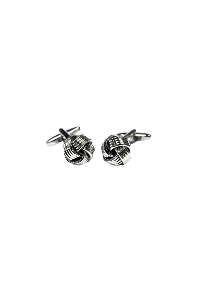 Silver Knot Cufflinks