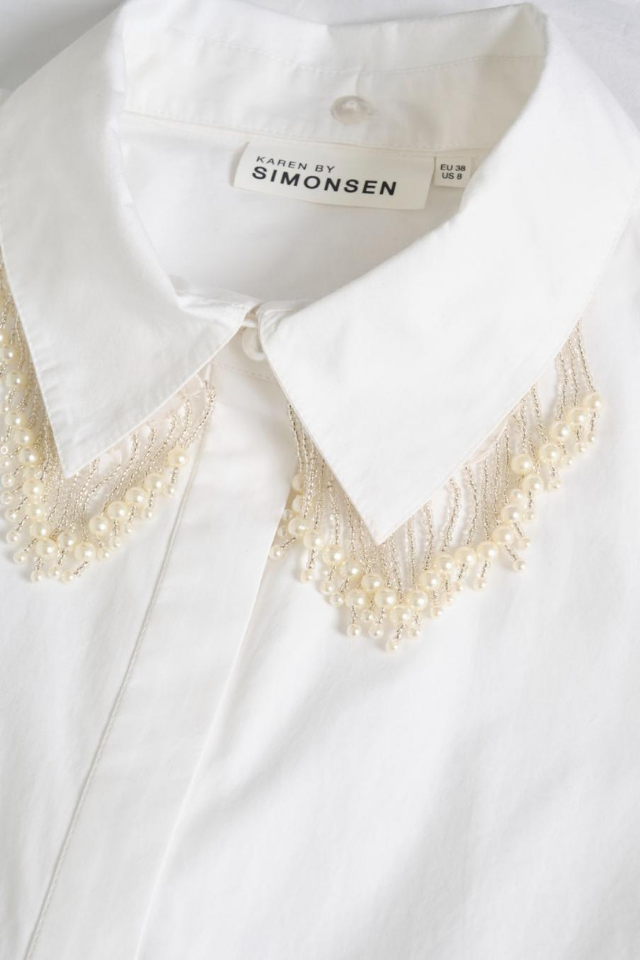 Simone Shirt - Bright White