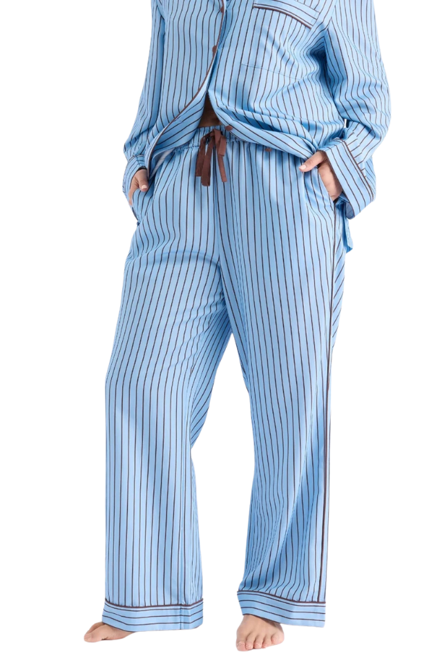 Sleep Pant - Iced Chocolate Stripes