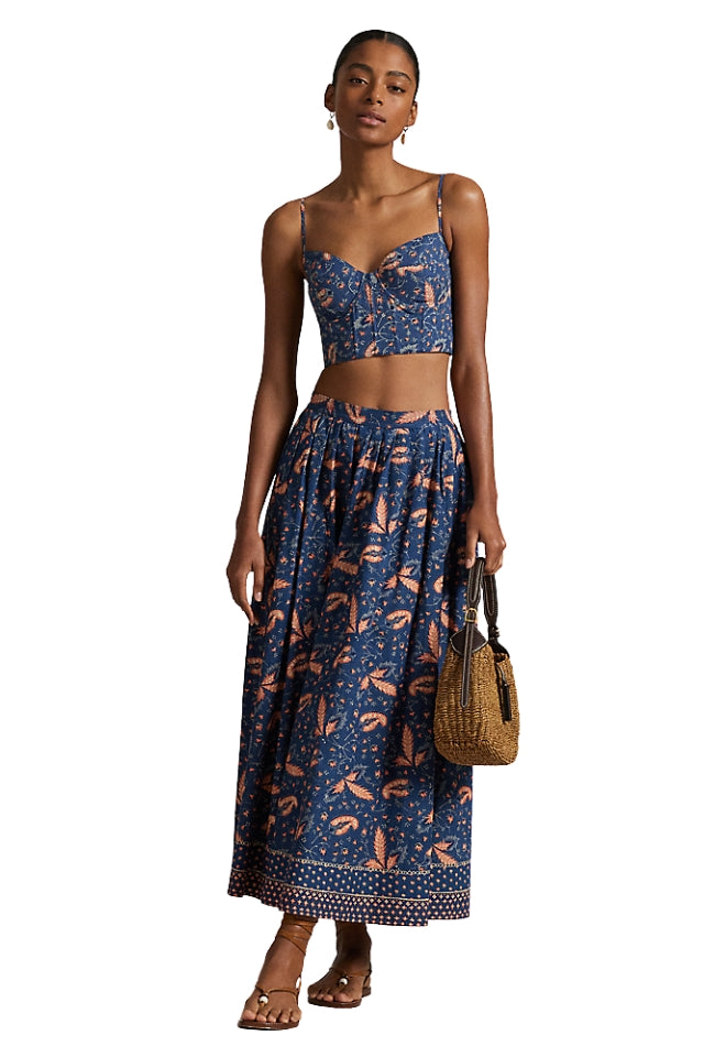 Floral Bustier - Prairie Floral