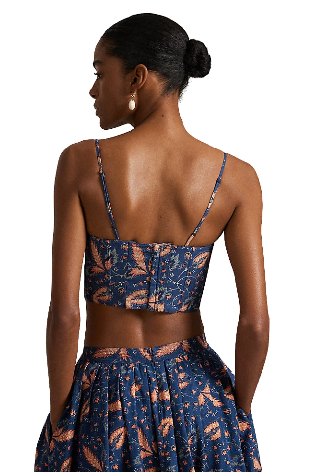 Floral Bustier - Prairie Floral