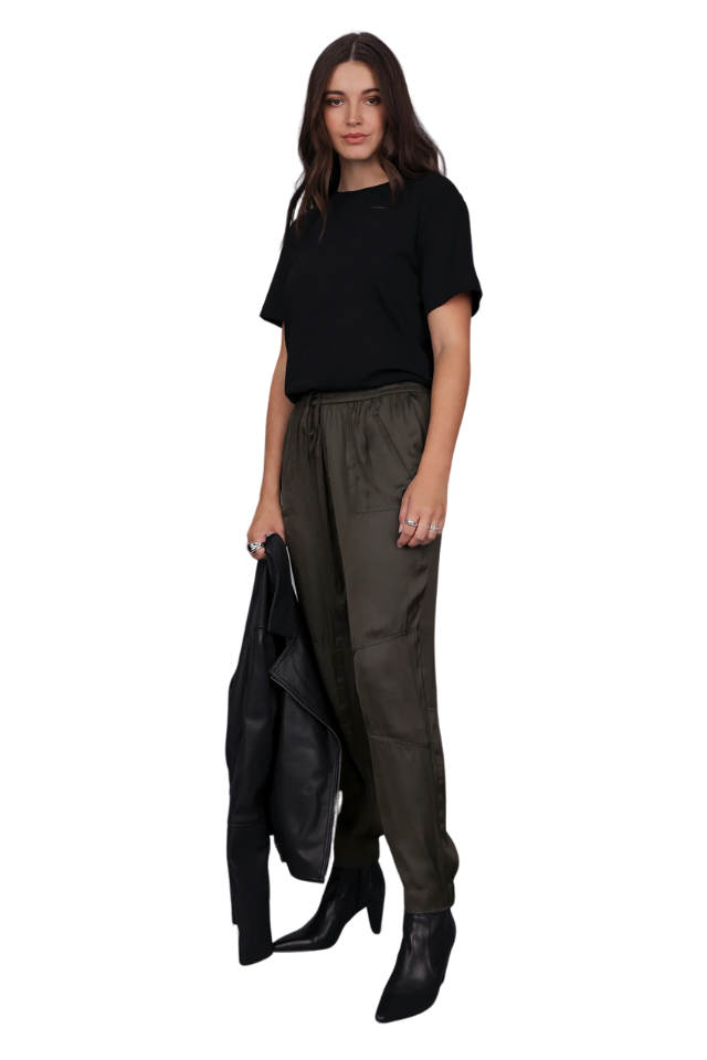 Slouch Satin Pant