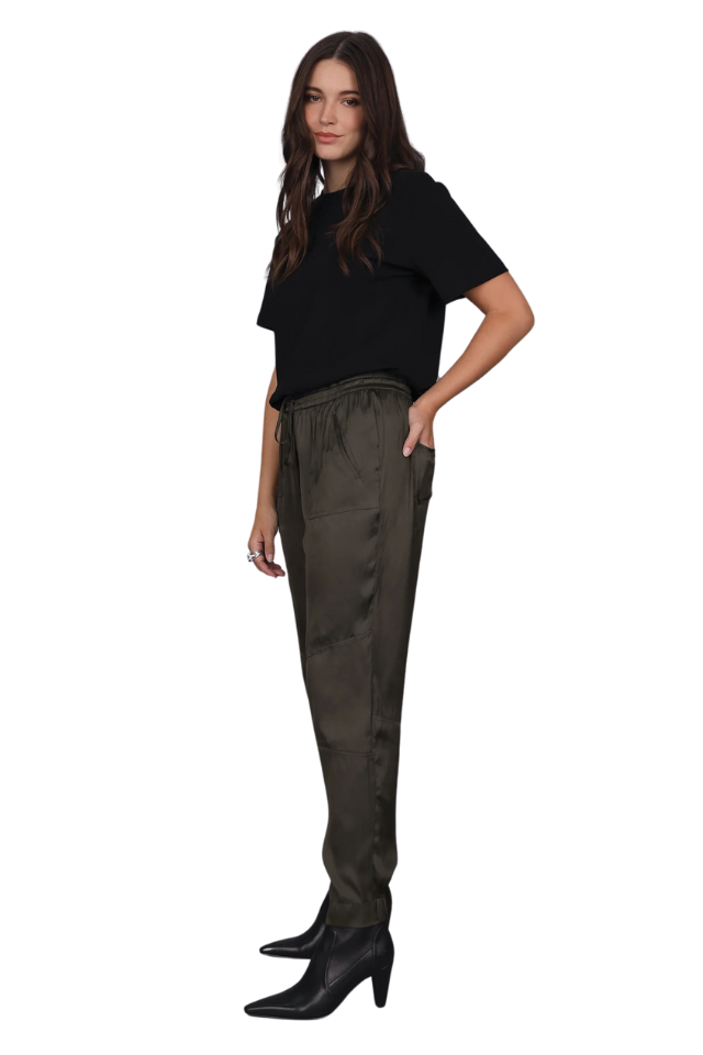 Slouch Satin Pant