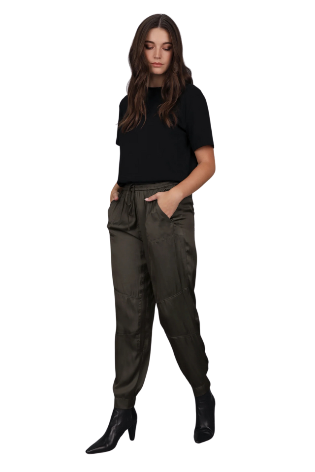 Slouch Satin Pant