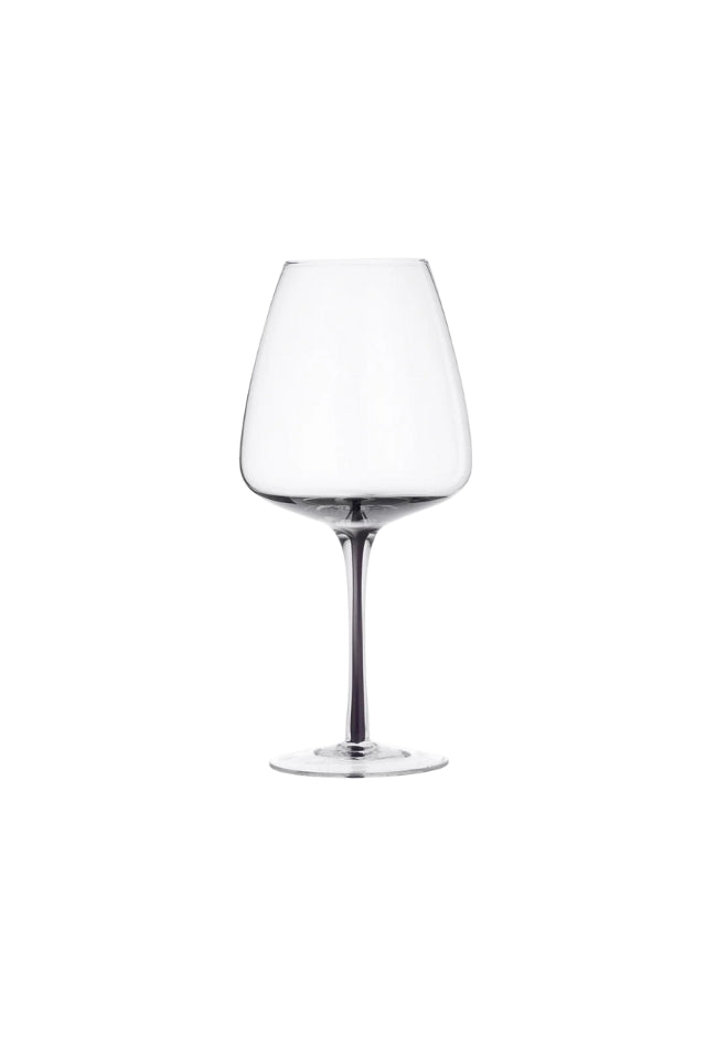 Smoke Red Wine Glass
