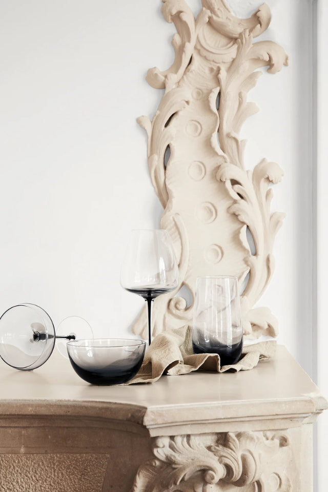Smoke Red Wine Glass