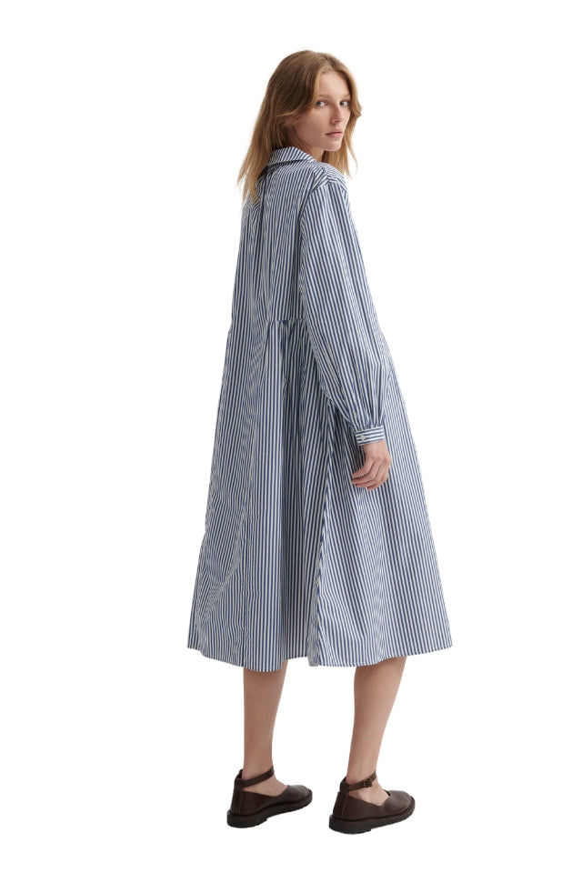 Sonnet Dress - Workwear Stripe