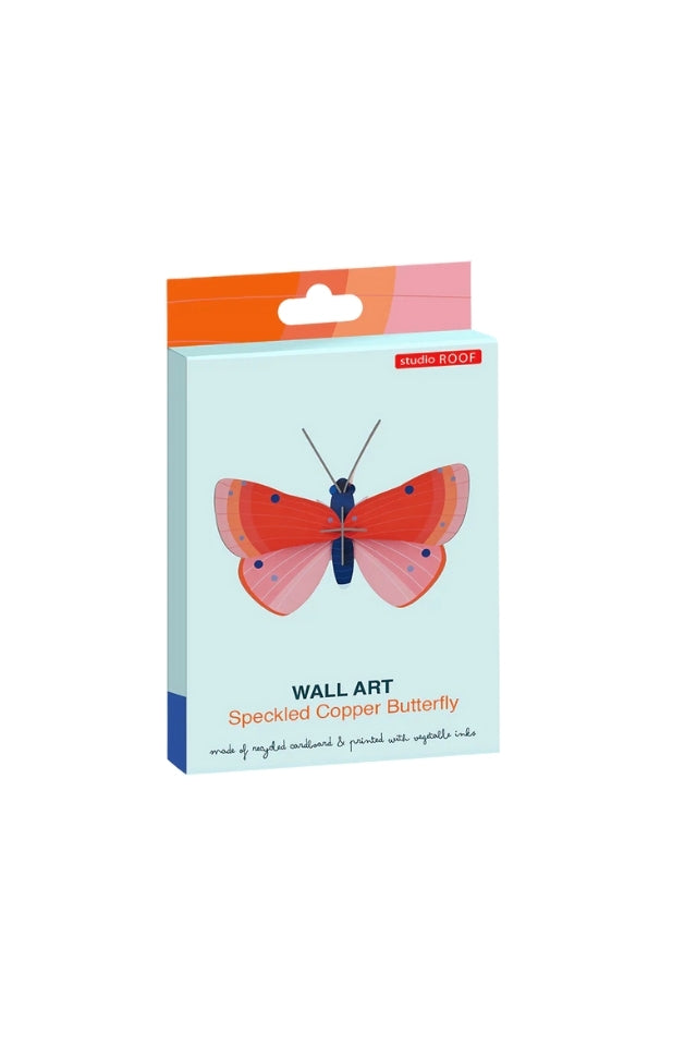 Wall Art Butterflies - Speckled Copper Butterfly