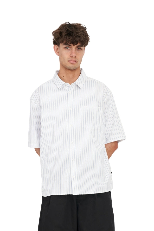 Ss Oxford Shirt - Y2k Blue