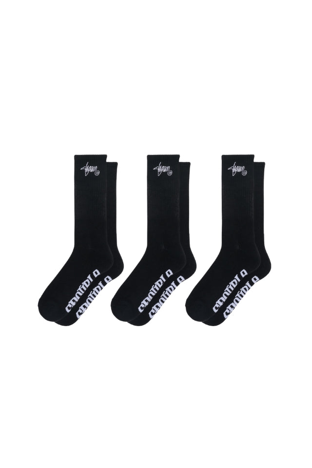 Standard Shawn Sock (3pk)