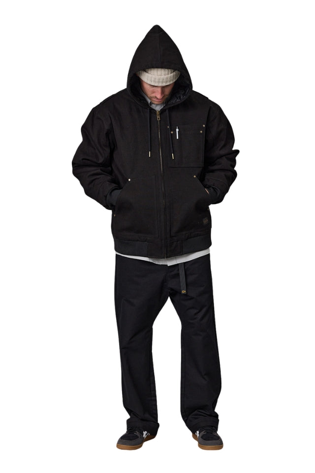 Staten Bomber Jacket - Black