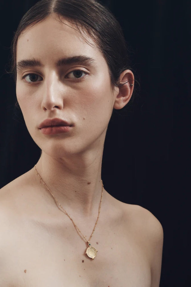 Sura Necklace - Emerald