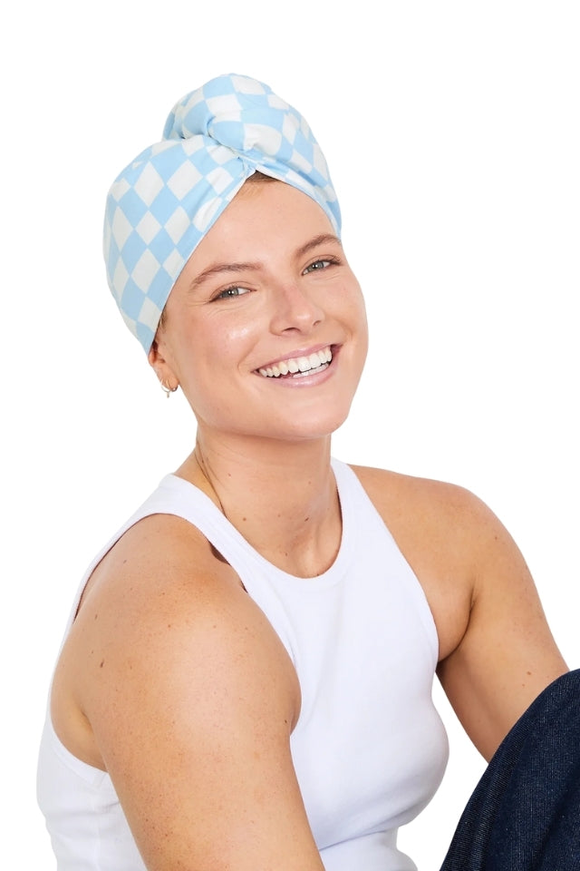 Hair Wrap Collection - Surf Check
