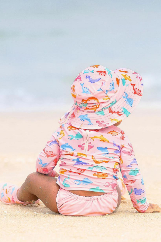 Swim Baby Nappy Solid - Blossom