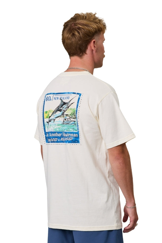 Tagged & Released Sea Tee - Antique White
