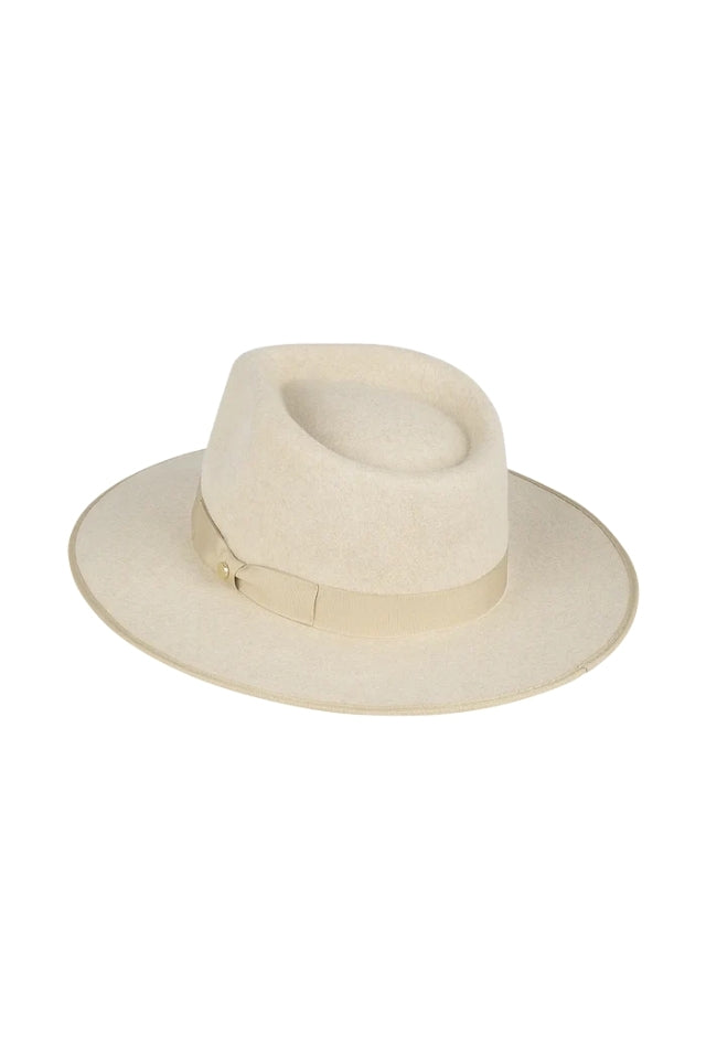 Tara Mid Brim Fedora - Natural
