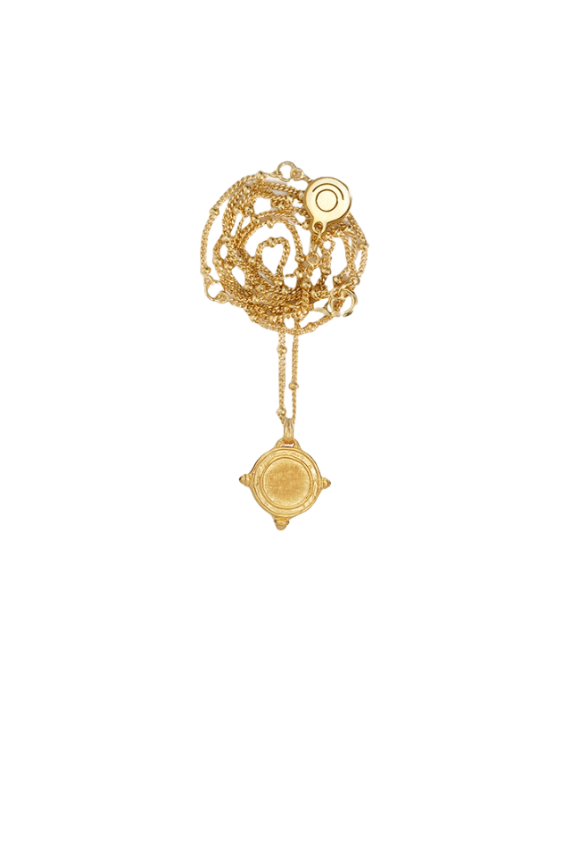 Petra Coin Necklace - Gold Vermeil