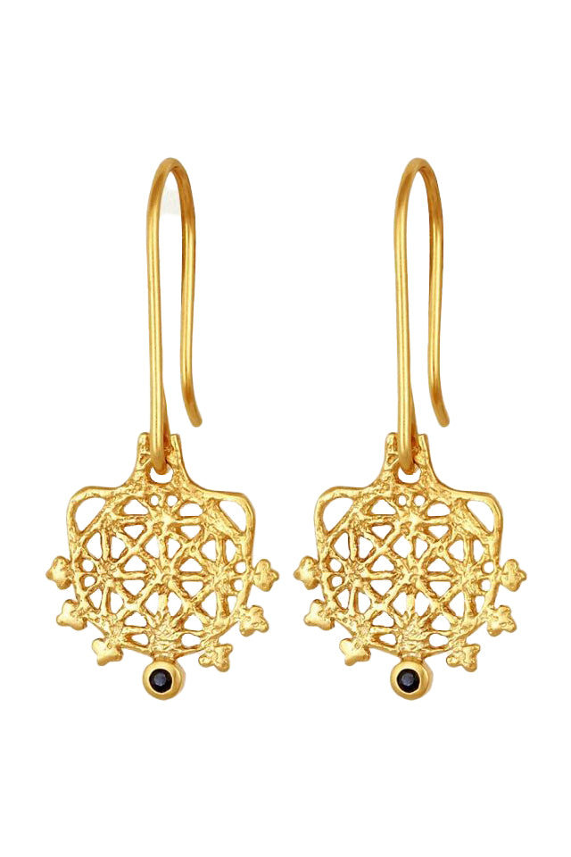 Arinna Earrings - Sapphire