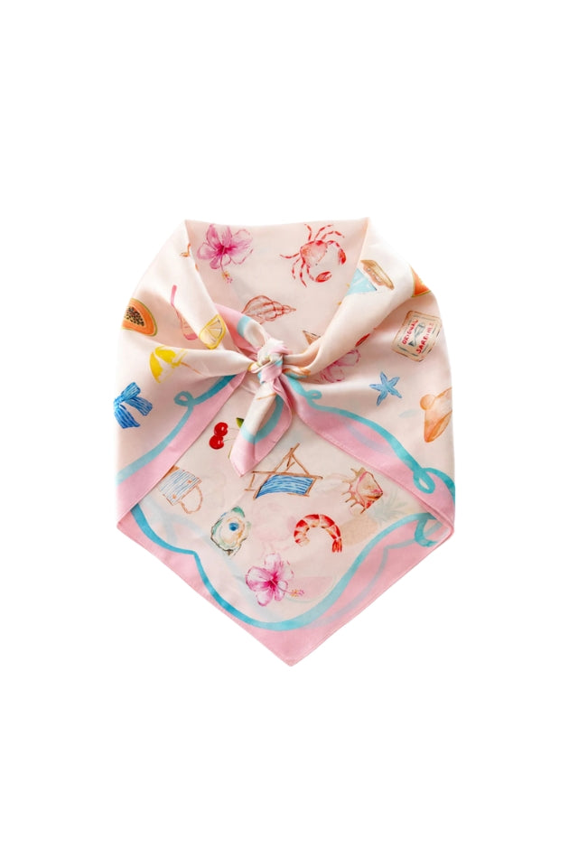 The DH x Cass Deller Little Cove Silk Petite Scarf