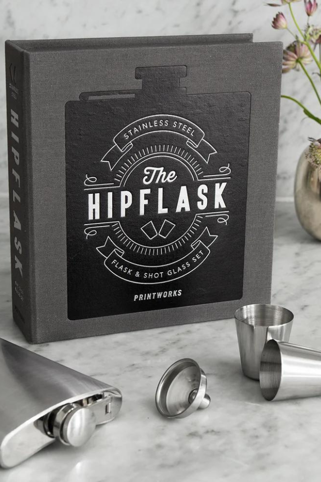 Printworks: The Essentials Hip Flask