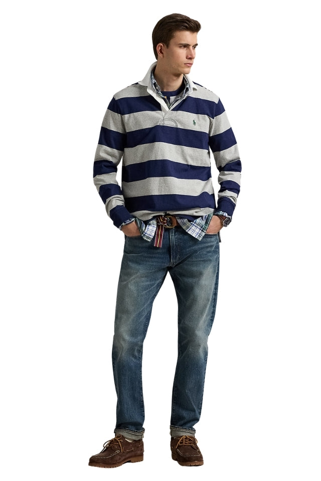 The Iconic Rugby Shirt - Blue