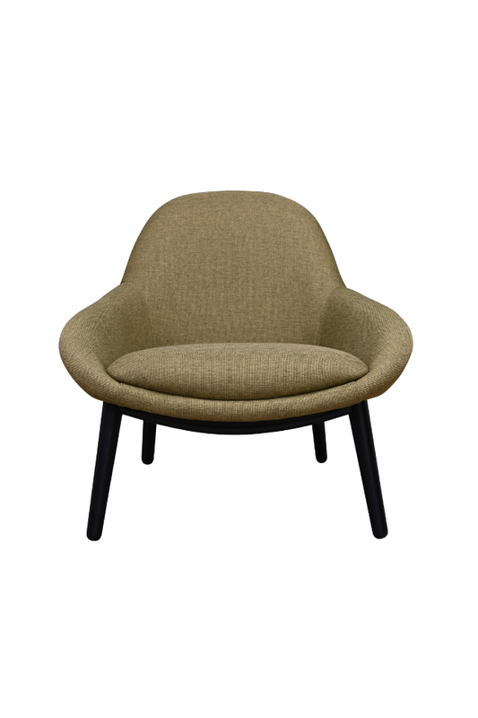 The Perrie Chair - Basket Texture Green Fields