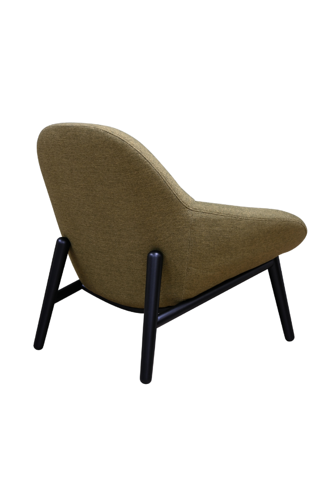 The Perrie Chair - Basket Texture Green Fields
