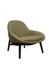 The Perrie Chair - Basket Texture Green Fields