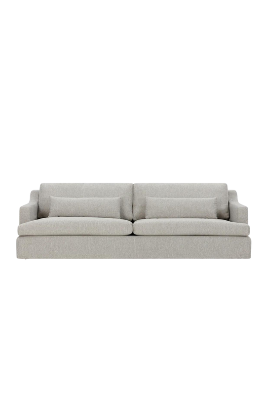 The Rhys Sofa Slipcover - Woven Oyster