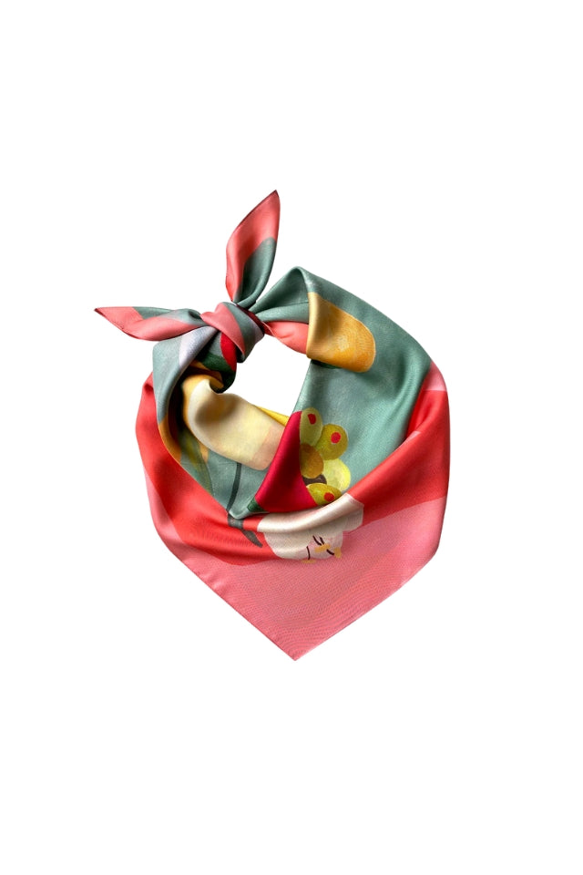 The Studio Bon x DH The Bonnie Silk Scarf