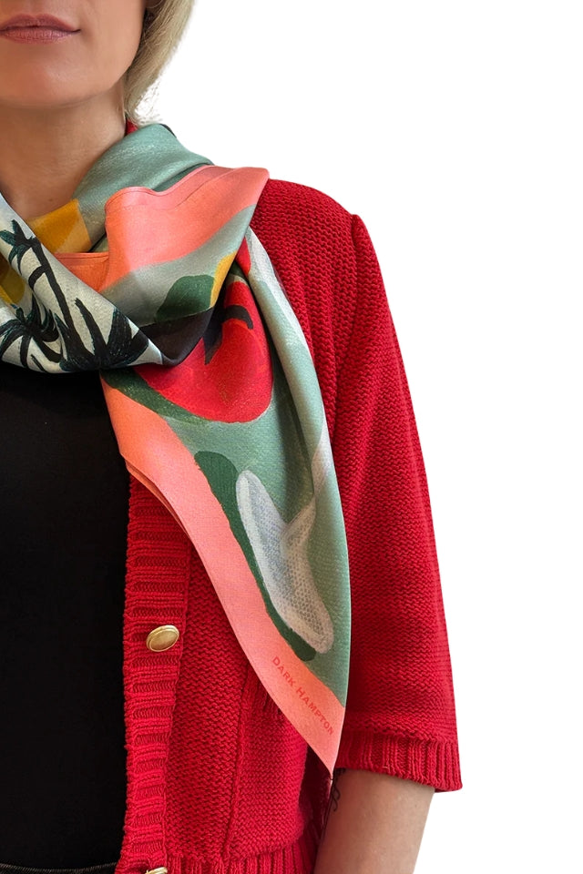 The Studio Bon x DH The Bonnie Silk Scarf