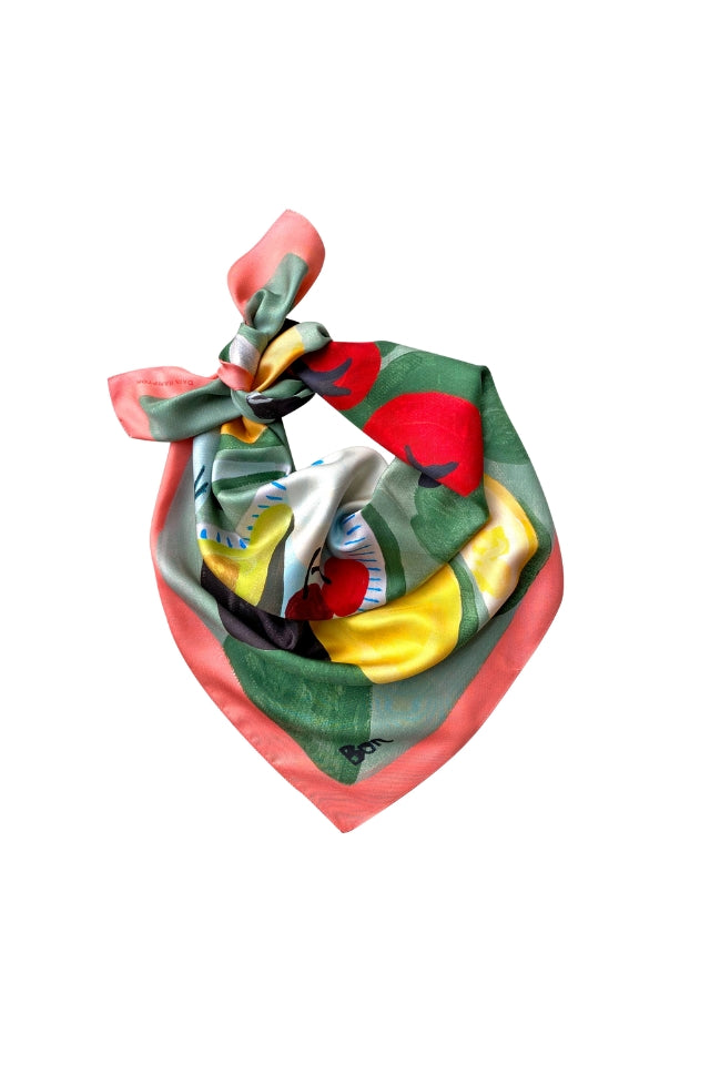 The Studio Bon x DH The Bonnie Silk Scarf