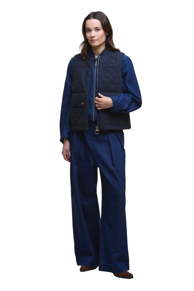 Theodora Gilet - Dark Navy
