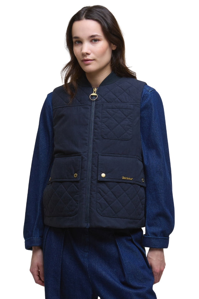 Theodora Gilet - Dark Navy