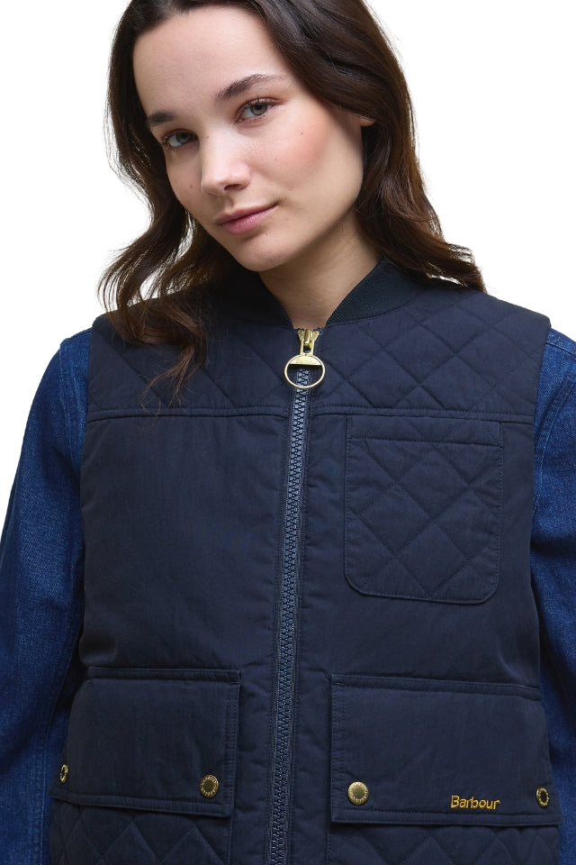 Theodora Gilet - Dark Navy