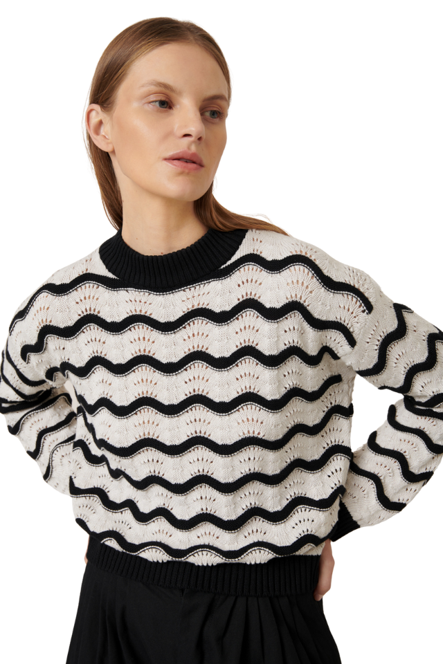 Tide jumper - Oat Melange