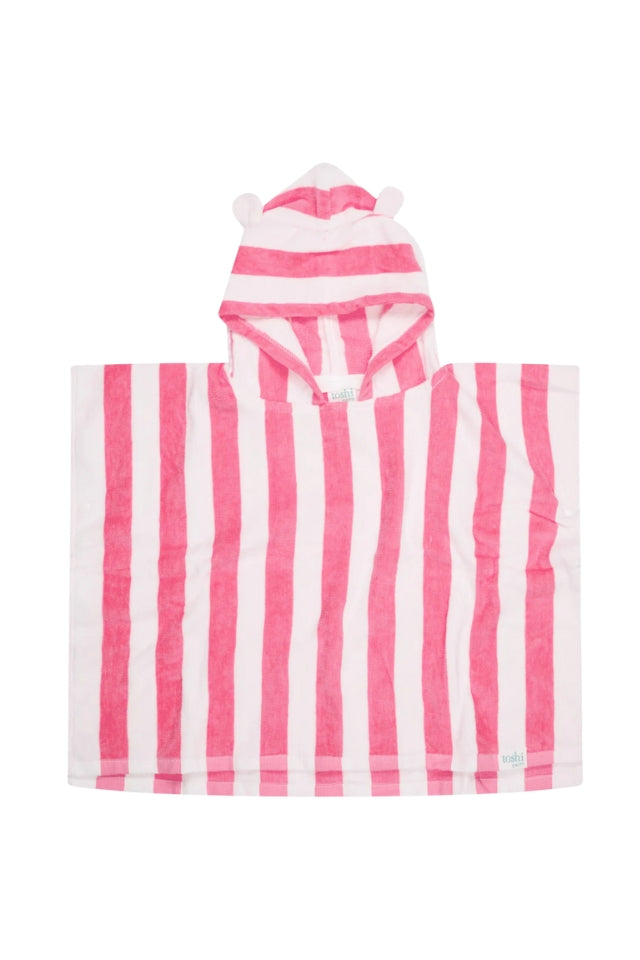 Beachcomber Hooded Towel - Watermelon