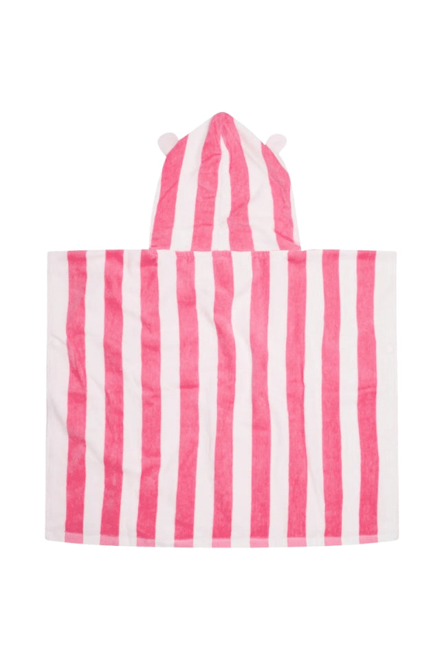 Beachcomber Hooded Towel - Watermelon