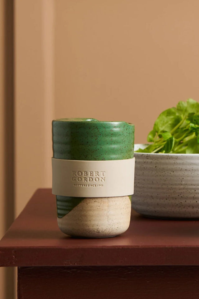 Travel Cup - Green Dipped W/Band - The Wanderer