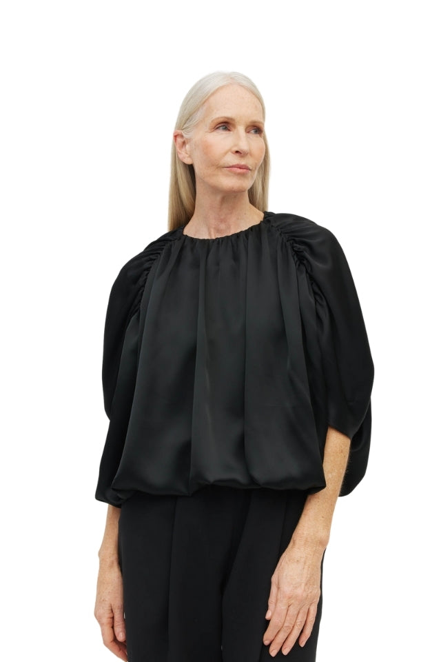 Una Top - Gloss Black