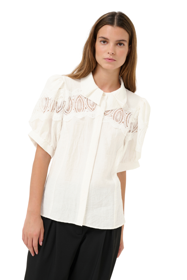 Urith Blouse - Egret