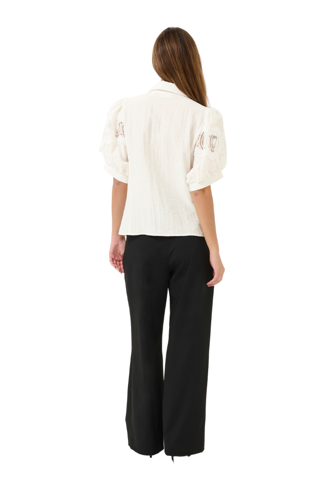 Urith Blouse - Egret