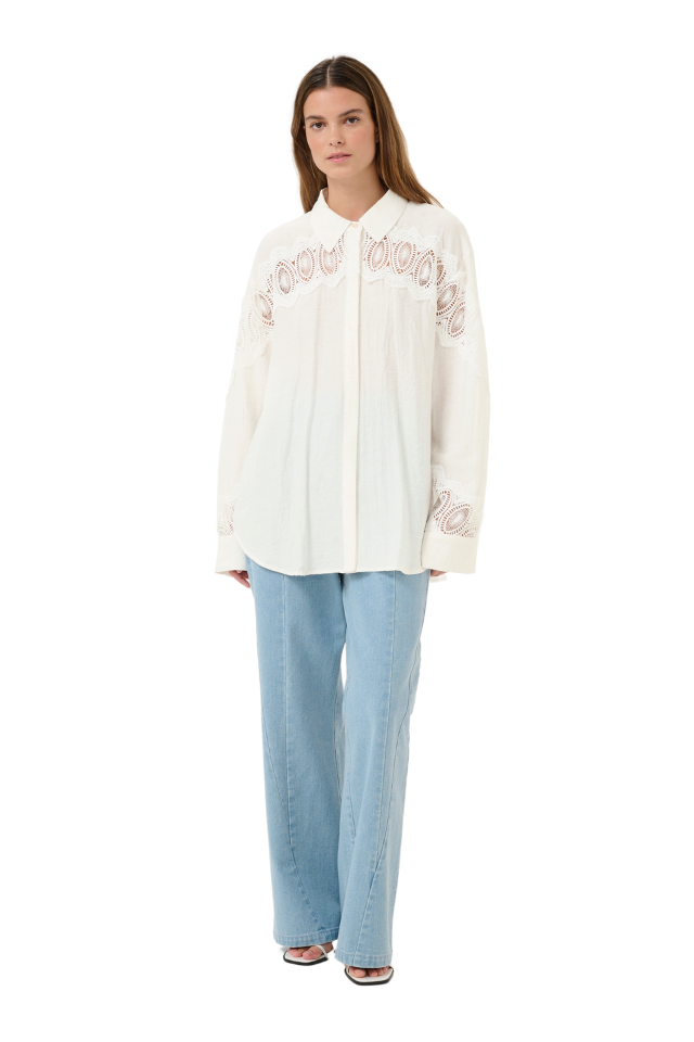 Urith Shirt - Egret