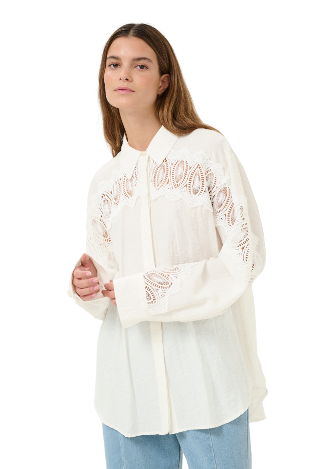 Urith Shirt - Egret