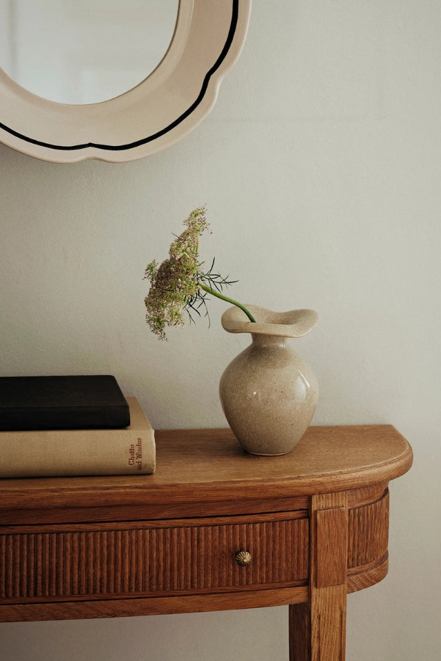 Vase Florentina - Glossy Beige