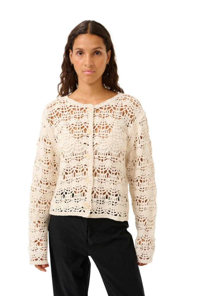 Vegalisa Cardigan - Egret