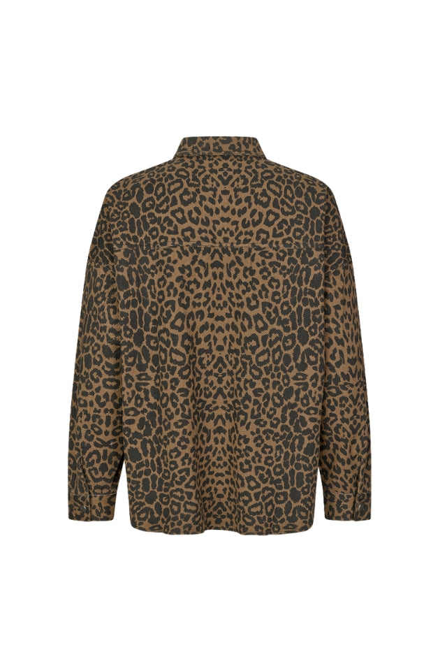 VeidaLL Shirt Long Sleeve - Leopard Print